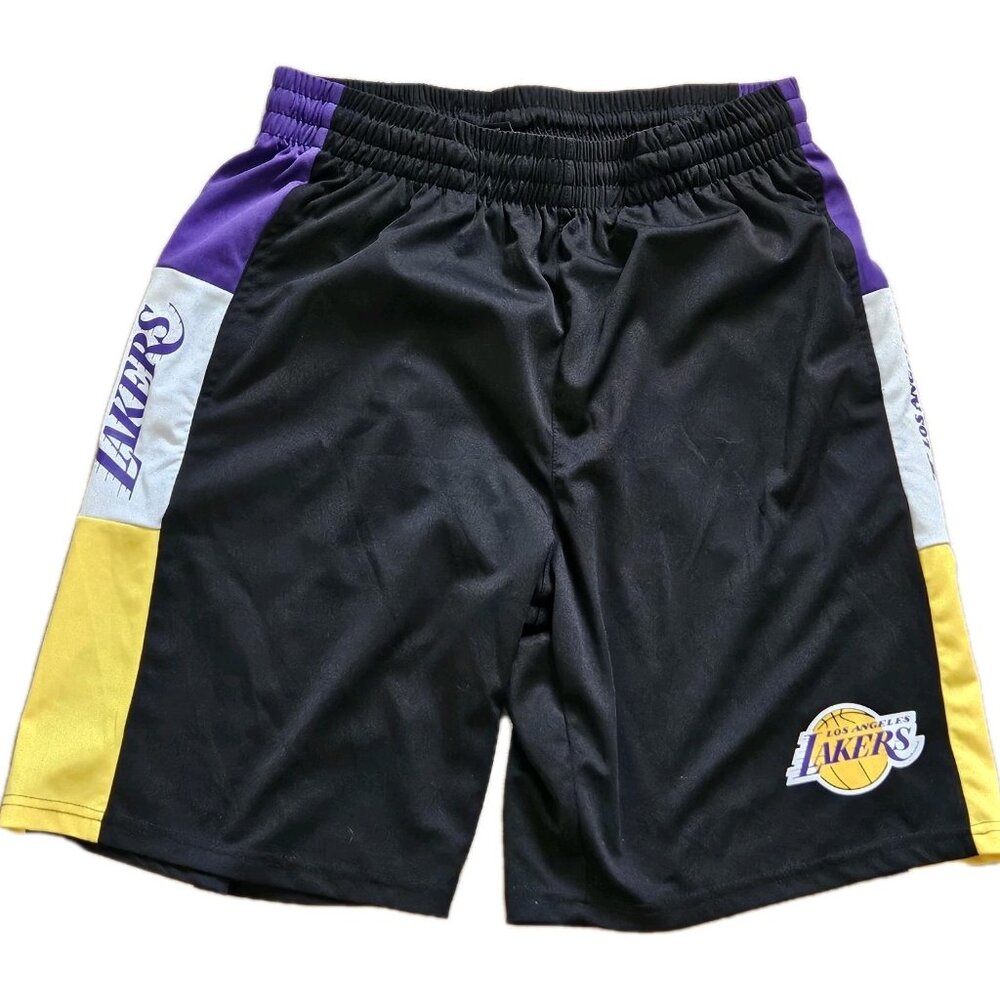 Los Angeles LA Lakers Basketball Shorts Mens XL